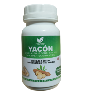 Yacón 500mg 90 capsulas Vegetales