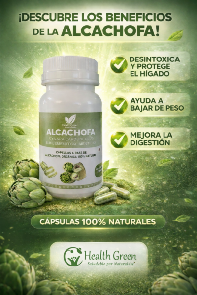 Alcachofa 500mg 90 Capsulas Vegetales