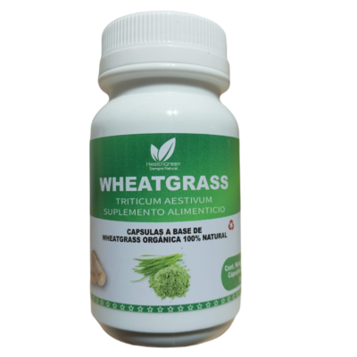 Wheatgrass 90 Capsulas 500mg Vegetales