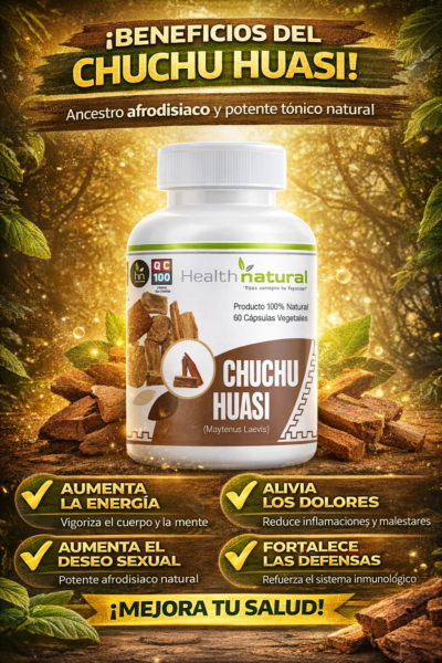 Chuchuhuasi 60 Capsulas De 500mg
