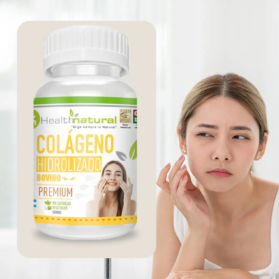 Colágeno Hidrolizado Bovino 500mg 90 Cap - Imagen 2